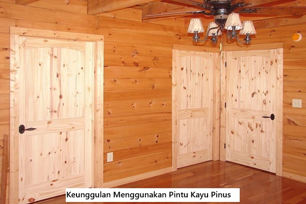 Pintu Kayu Pinus