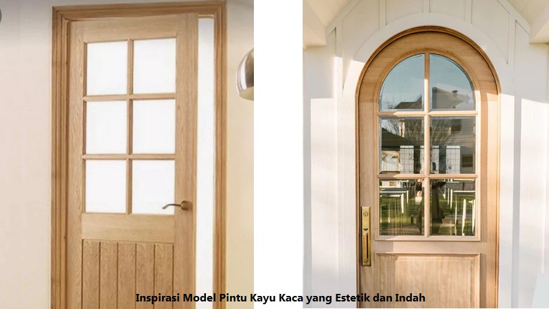 Model Pintu Kayu Kaca