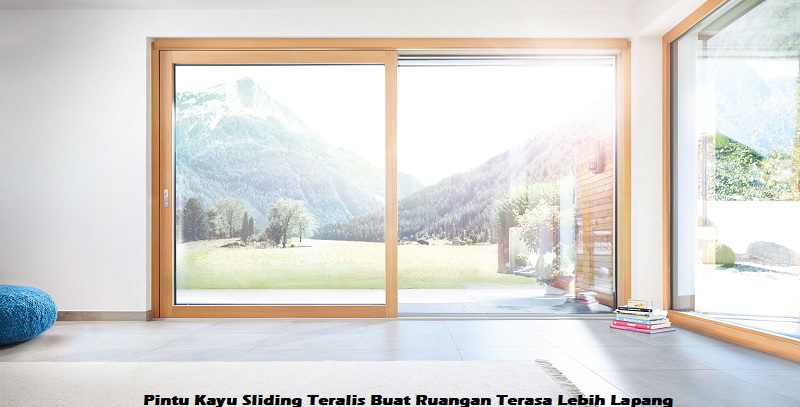 Pintu Kayu Sliding Teralis